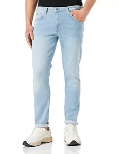 Spodnie męskie - Pepe Jeans spodnie męskie finsbury, niebieski (Denim-pd0), 38W / 30L - grafika 1