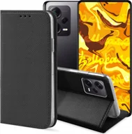 Etui i futerały do telefonów - Hello Case ETUI Z KLAPKĄ DO XIAOMI REDMI NOTE 12 PRO PLUS CZARNE ZAMYKANE MAGNETYCZNE - miniaturka - grafika 1