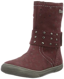 s.Oliver dziewczęce kozaki z krótką cholewką 36418, czerwony - Rot Bordeaux 549-32 EU - Kozaki damskie - miniaturka - grafika 1