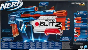 NERF Blaster Moto Blitz 2.0 Wyrzutnia strzałek automat + 22 strzałki - Zabawki militarne - miniaturka - grafika 11