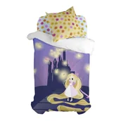 Pościel dla dzieci - Dziecięca bawełniana poszwa na kołdrę i poduszkę Mr. Fox Long Braid, 140x200 cm - miniaturka - grafika 1