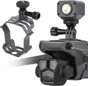 SunnyLife UCHWYT 1/4 CALA + LATARKA LED DO DJI MAVIC 3 PRO / CLASSIC / MAVIC 3 NA KAMERĘ GOPRO ACTION 2 - Akcesoria do kamer sportowych - miniaturka - grafika 1