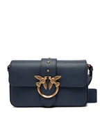 Torebki damskie - PINKO Torebka Love One Mini Slouchy Fl Ai 25-26 PLTT 104340 A0QO Niebieski - miniaturka - grafika 1