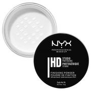 Pudry do twarzy - NYX HD Studio Finishing Powder - Transparentny sypki puder HD NYXSPSHD - miniaturka - grafika 1