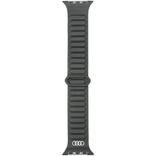 Pasek Audi Logo Synthetic Leather Magnetic Ring do Apple Watch 40/41 - Akcesoria do smartwatchy - miniaturka - grafika 3