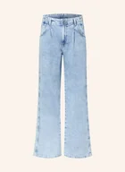 Spodnie damskie - Pepe Jeans Jeansy Straight Lexa blau - miniaturka - grafika 1