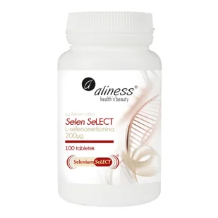 MEDICALINE Aliness Selen Select 200 x 100 tabl - Witaminy i minerały - miniaturka - grafika 1
