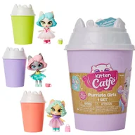 Lalki dla dziewczynek - Kitten Catfe figurka niespodzianka w kubku - miniaturka - grafika 1