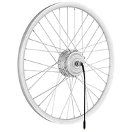 Rowery elektryczne - windmeile E-Bike Ko³o Przednie Z Silnikiem W Pia¶cie, Szprychowe, Srebrne, 28', 48V/250W, E-Bike, Rower Elektryczny, Pedelec - miniaturka - grafika 1