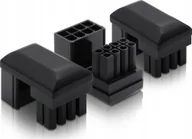 Akcesoria do komputerów stacjonarnych - EZDIY-FAB Adapter Wtyczka kątowy złącze 8 PIN 180 stopni EZDIY-FAB RVS - miniaturka - grafika 1