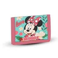 Portfele - Minnie Mouse Garden zielony portfel na rzepy, wielokolorowy, 21,5 x 9 cm, wielobarwny, Portfel na rzepy Ogród Zielony - miniaturka - grafika 1