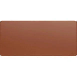 Podkładka SATECHI Vegan-Leather Premium Desk Mat Brązowy - Podkładki pod mysz - miniaturka - grafika 1