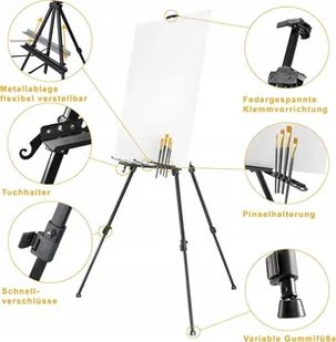 Walimex walimex pro Studio Easel Aluminum XL 180cm - Inne akcesoria studyjne - miniaturka - grafika 1