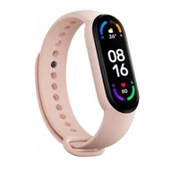 Akcesoria do smartwatchy - Opaska pasek zamienny do zegarka smartwatch xiaomi mi band 5/6/7 beżowy - miniaturka - grafika 1