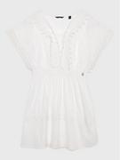 Sukienki i spódniczki dla dziewczynek - Guess Sukienka codzienna J3GK41 WFDN0 Biały Regular Fit - miniaturka - grafika 1