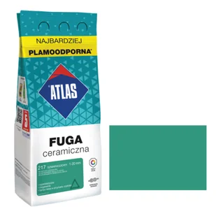 ATLAS Fuga ceramiczna 217 szmaragdowy alubag 2 kg - Fugi - miniaturka - grafika 1
