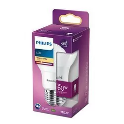 Philips lighting Żarówka LED 60W A60 E27 WW FR ND 1PF/10 929001234304 929001234304 - Żarówki LED - miniaturka - grafika 1