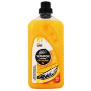Kosmetyki samochodowe - Szampon samochodowy z woskiem Carnauba 1 l 4CAR Premium Quality - miniaturka - grafika 1