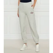 Dresy damskie - Tommy Hilfiger Spodnie dresowe | Regular Fit - miniaturka - grafika 1
