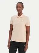 Koszulki i topy damskie - Lacoste Polo PF7839 Różowy Regular Fit - miniaturka - grafika 1