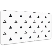 Podkładki pod mysz - Podkładka pod mysz i klawiaturę Trójkąty 100x50 cm, Dywanomat - miniaturka - grafika 1