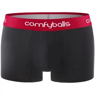 COMFYBALLS Bokserki REGULAR COTTON black rose - Bielizna sportowa męska - miniaturka - grafika 1