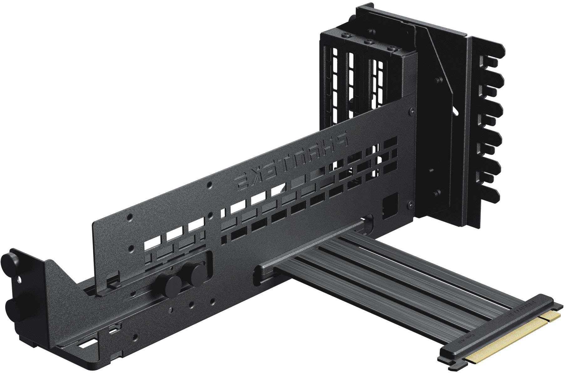 PHANTEKS Premium PCIe Gen 5 Vertical GPU Bracket, DRGB, PCIe 5.0 - 220mmm, schwarz PH-PGPUKT5.0_DBK01
