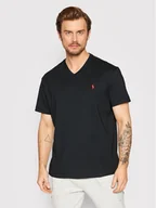 Koszulki męskie - Ralph Lauren Polo T-Shirt 710708261 Czarny Classic Fit - miniaturka - grafika 1