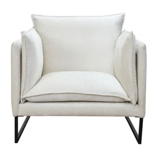 Nowoczesny fotel wypoczynkowy tapicerowany A4-T76 - Fotele - miniaturka - grafika 1