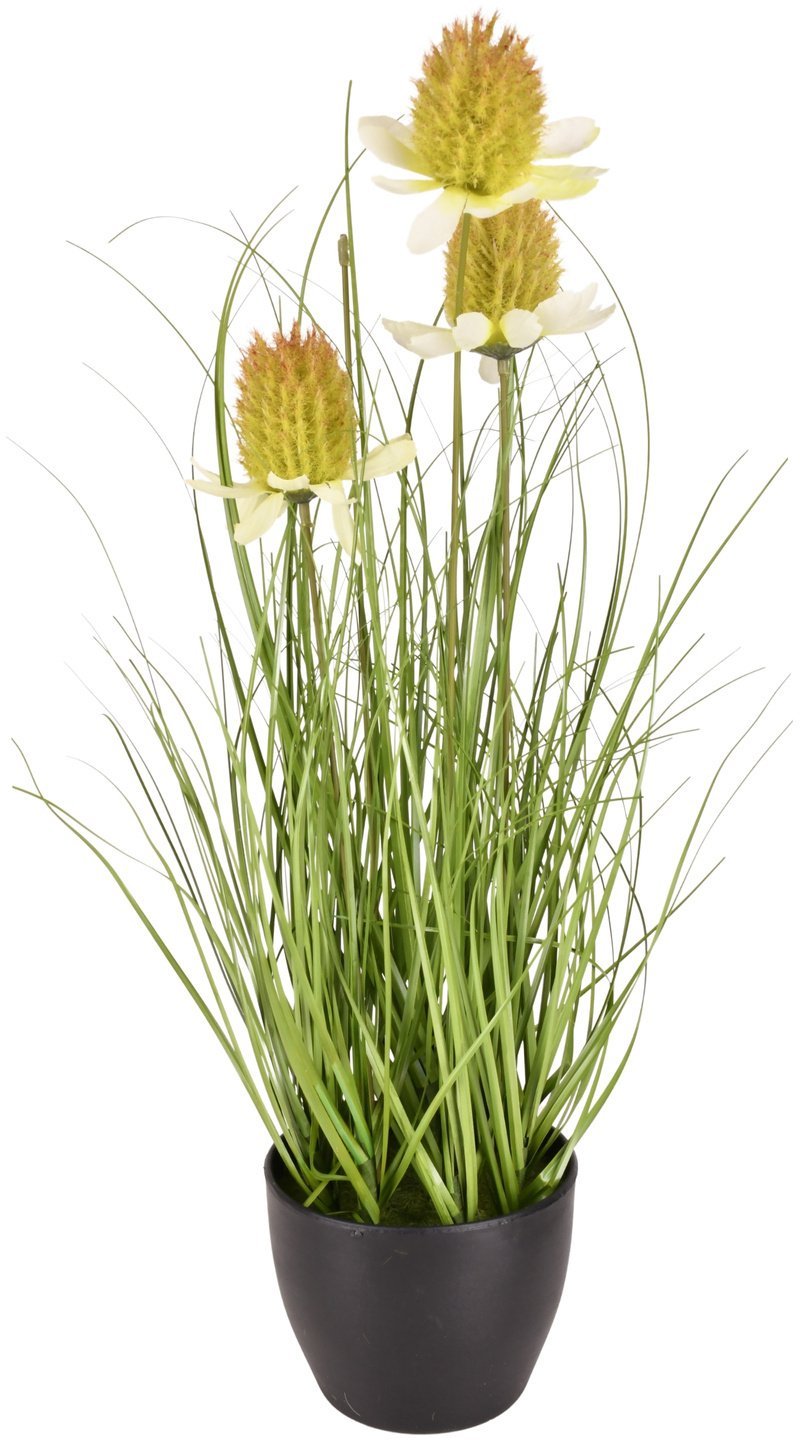 Direct Home and Garden Sztuczna roślina w doniczce Dzikie Kwiaty 50cm