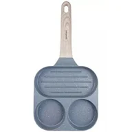 Patelnie - Patlenia Marmurkowa do jajek 3 Sekcje KLAUSBERG KB-7817 - miniaturka - grafika 1