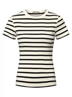 Drykorn - T-shirt damski  Koale, beżowy|czarny|biały - Koszulki i topy damskie - miniaturka - grafika 1