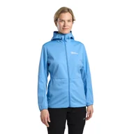 Kurtki damskie - Damska kurtka softshellowa Jack Wolfskin FELDBERG HOODY W mid blue - XS - miniaturka - grafika 1