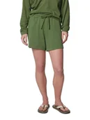 Spodnie sportowe damskie - Columbia Szorty dresowe "Columbia Trek™" w kolorze zielonym - miniaturka - grafika 1