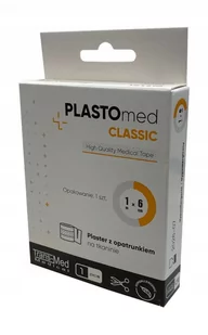 TM Plastomed Classic, Plaster, 6cmx1m - Apteczki i materiały opatrunkowe - miniaturka - grafika 1