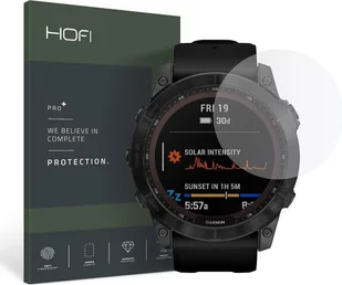 Hofi Szkło Hartowane Hofi Glass Pro+ do Garmin Fenix 7X - Akcesoria do smartwatchy - miniaturka - grafika 1