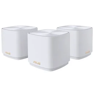 ASUS ZenWiFi AX Mini XD4 Plus (3 pack) biały - Routery - miniaturka - grafika 1