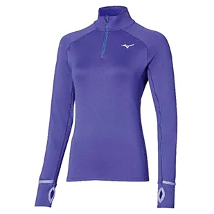 Mizuno Warmalite Hz Koszulka damska, Simply Purple, XL - Koszulki i topy damskie - miniaturka - grafika 1