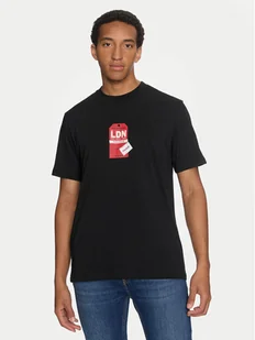 Hugo T-Shirt Ditroso 50516738 Czarny Relaxed Fit - Koszulki męskie - miniaturka - grafika 1
