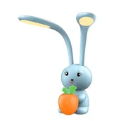 Lampy stojące - Lampka nocna LED MAXCOM Charlie ML4910 Niebieski - miniaturka - grafika 1