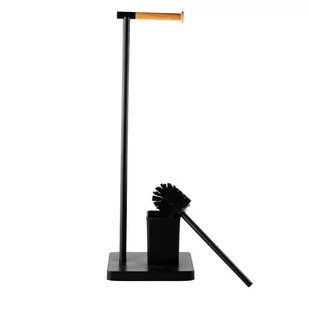 Lumarko Stojak Na Papier Toaletowy Metalowy + Szczotka Do Wc 23x18x69,5 Cm (łazienka) - Pozostałe akcesoria kuchenne - miniaturka - grafika 4