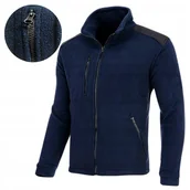 Odzież robocza - POLAR MĘSKI roboczy bluza męska granatowa polarowa Ciepła Wzmocniona - miniaturka - grafika 1
