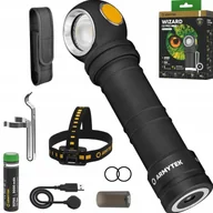 Latarki - Latarka czołowa LED Armytek Wizard biała zimna C2 Pro Max - miniaturka - grafika 1