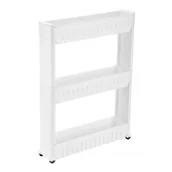 Pojemniki kuchenne - 4Home Wąski regał do przechowywania na kółkach Slim Jim - miniaturka - grafika 1