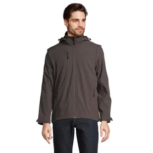 Kurtka Soft Shell Dla Dorosłych Unisex Falcon 3 W 1 - Kurtki i kamizelki sportowe męskie - miniaturka - grafika 1