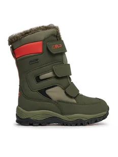 CMP Śniegowce Kids Hexis Snow Boot Wp 30Q4634 Zielony - Buty dla chłopców - miniaturka - grafika 1
