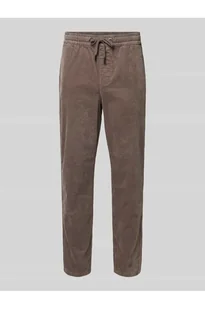 Spodnie sztruksowe o kroju tapered z mieszanki bawełny model LINUS - Only & Sons - Spodnie męskie - miniaturka - grafika 1