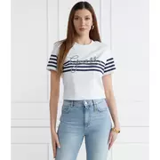 Koszulki i topy damskie - GUESS T-shirt | Cropped Fit - miniaturka - grafika 1
