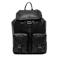 Plecaki - Calvin Klein Plecak Cargo Flap Backpack LV04D3127G Czarny - miniaturka - grafika 1