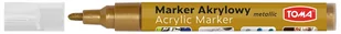 Toma Marker akrylowy TO-402 2,5mm żółty 9336 - Markery permanentne - miniaturka - grafika 1